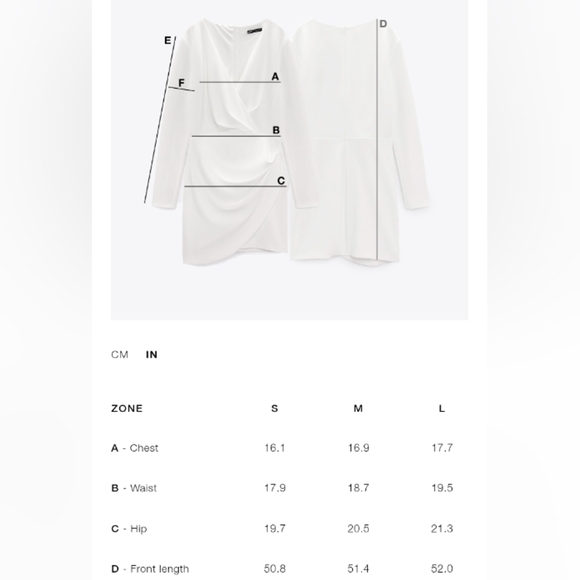 Zara ZW Collection Minimal Satin Dress - Picture 8 of 8